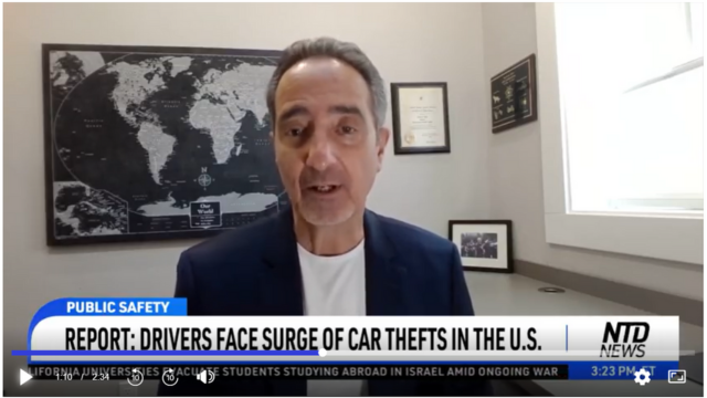 Jim Fuda discusses the surge in car thefts across the country on NTD Newsroom.